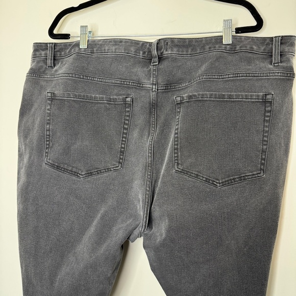 Lane Bryant Grey Distressed Skinny Jeans 26 - Picture 9 of 9